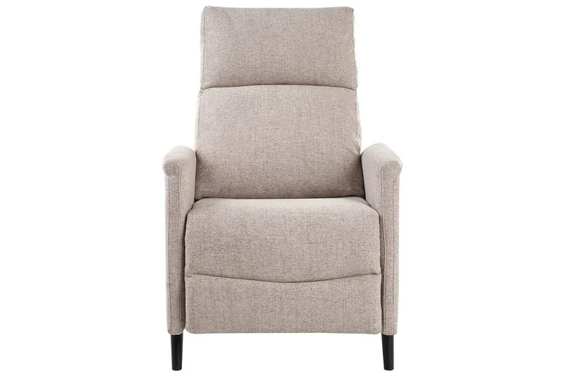 Reclinerstol Selvik Beige/svart - Beige/svart - Møbler - Stoler - Lenestoler - Recliner