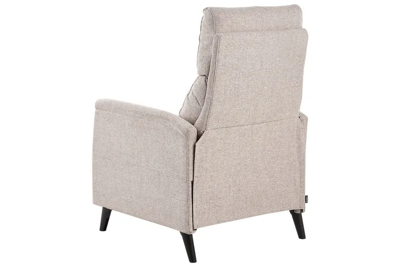 Reclinerstol Selvik Beige/svart - Beige/svart - Møbler - Stoler - Lenestoler - Recliner