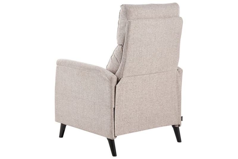Reclinerstol Selvik Beige/svart - Beige/svart - Møbler - Stoler - Lenestoler - Liggestol
