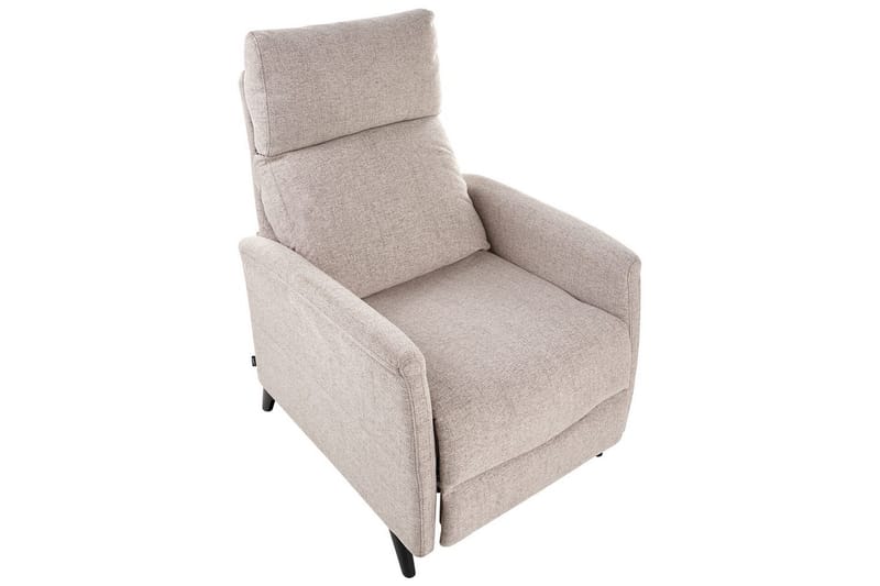 Reclinerstol Selvik Beige/svart - Beige/svart - Møbler - Stoler - Lenestoler - Liggestol