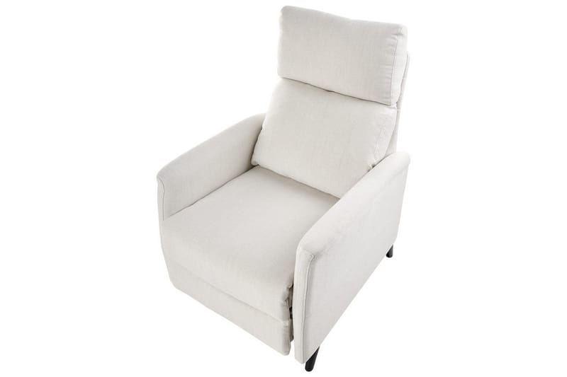 Reclinerstol Selvik Hvit/Svart - Hvit/Svart - Møbler - Stoler - Lenestoler - Recliner