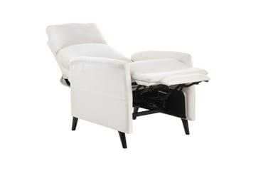 Reclinerstol Selvik Hvit/Svart - Hvit/Svart - Møbler - Stoler - Lenestoler - Recliner