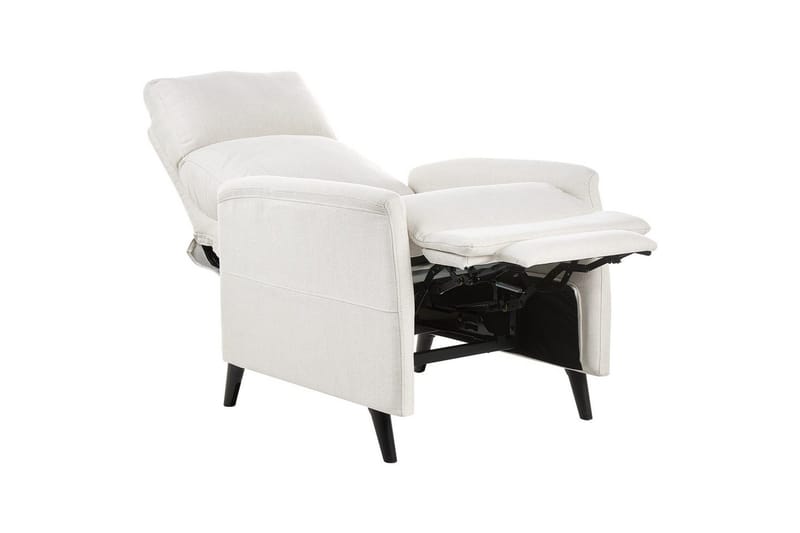 Reclinerstol Selvik Hvit/Svart - Hvit/Svart - Møbler - Stoler - Lenestoler - Recliner