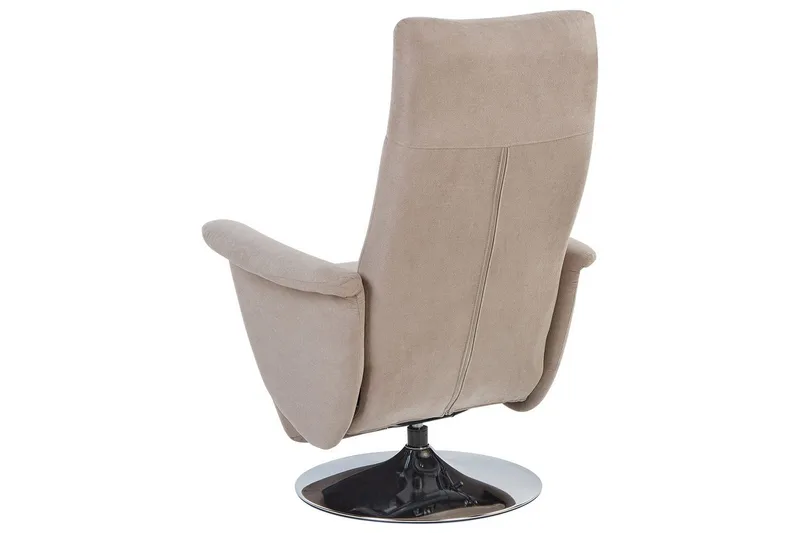 Reclinerstol Prime Taupe/Sølv - Taupe/Sølv - Møbler - Stoler - Lenestoler - Recliner