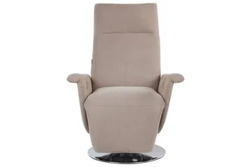 Reclinerstol Prime Taupe/Sølv - Taupe/Sølv - Møbler - Stoler - Lenestoler - Recliner