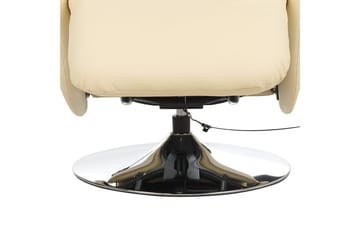 Reclinerstol Prime Beige/Sølv - Beige/Sølv - Møbler - Stoler - Lenestoler - Recliner