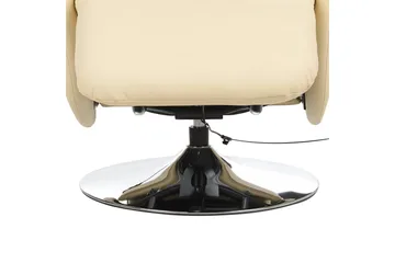 Reclinerstol Prime Beige/Sølv - Beige/Sølv - Møbler - Stoler - Lenestoler - Recliner