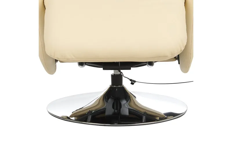 Reclinerstol Prime Beige/Sølv - Beige/Sølv - Møbler - Stoler - Lenestoler - Recliner