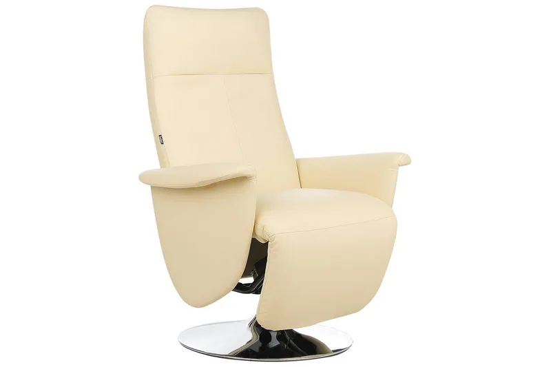 Reclinerstol Prime Beige/Sølv, Beige/Sølv