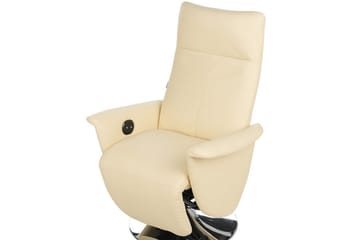Reclinerstol Prime Beige/Sølv - Beige/Sølv - Møbler - Stoler - Lenestoler - Recliner