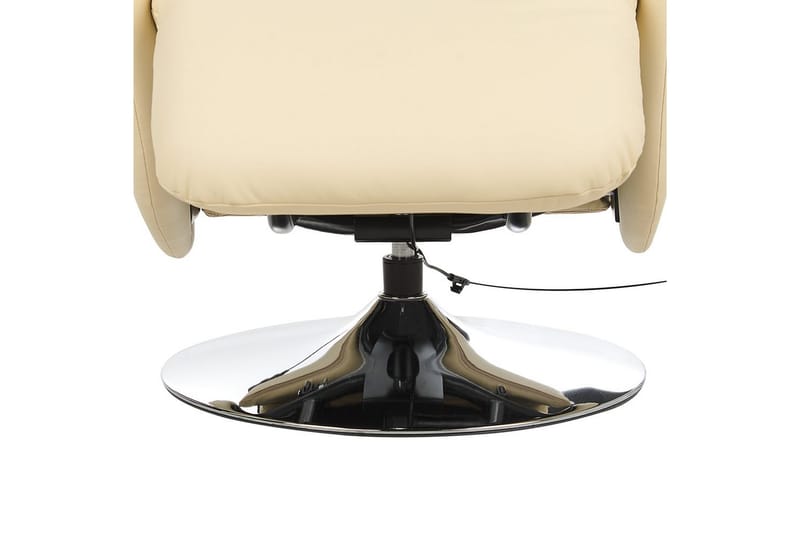 Reclinerstol Prime Beige/Sølv - Beige/Sølv - Møbler - Stoler - Lenestoler - Liggestol