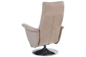Reclinerstol Prime Taupe/Sølv - Taupe/Sølv - Møbler - Stoler - Lenestoler - Liggestol