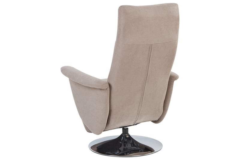 Reclinerstol Prime Taupe/Sølv - Taupe/Sølv - Møbler - Stoler - Lenestoler - Liggestol