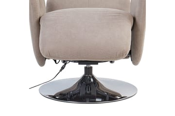 Reclinerstol Prime Taupe/Sølv - Taupe/Sølv - Møbler - Stoler - Lenestoler - Liggestol