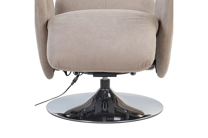 Reclinerstol Prime Taupe/Sølv - Taupe/Sølv - Møbler - Stoler - Lenestoler - Recliner