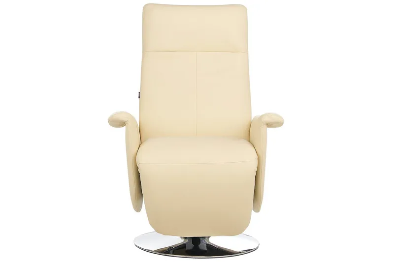 Reclinerstol Prime Beige/Sølv - Beige/Sølv - Møbler - Stoler - Lenestoler - Recliner