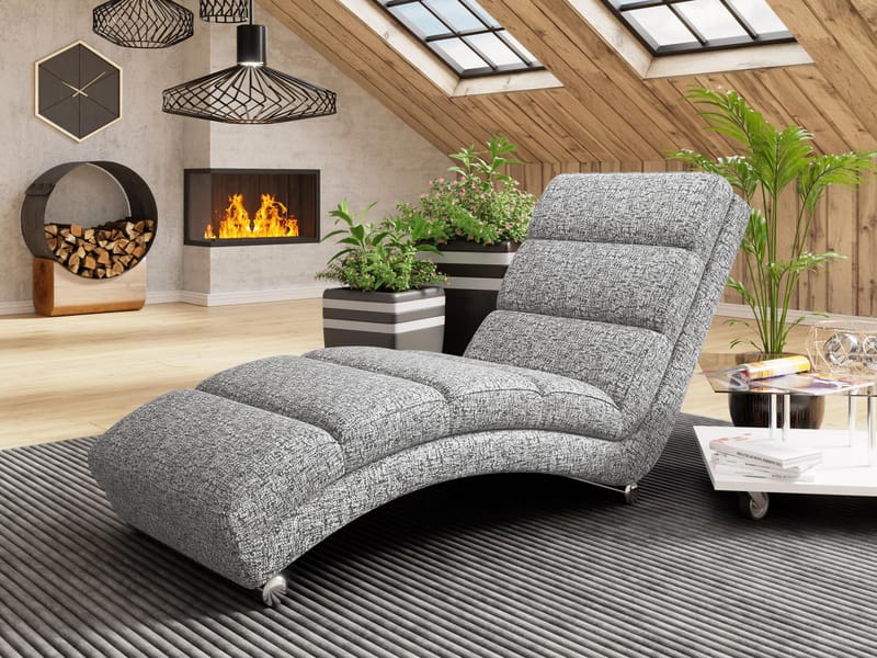 Regalado Liggestol - grå - Møbler - Stoler - Lenestoler - Liggestol