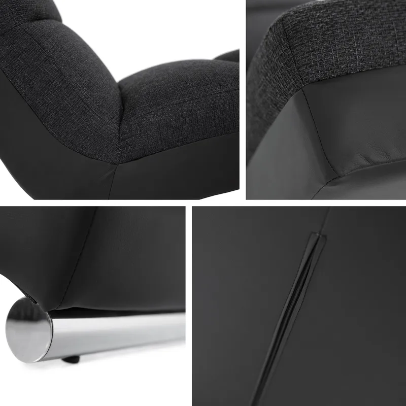 Regalado LiggLenestol - Grå - Møbler - Stoler - Lenestoler - Liggestol