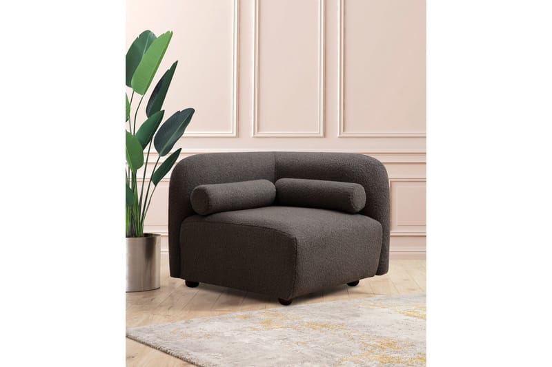 Renmark Lenestol - Mørkegrå - Møbler - Stoler - Lenestoler
