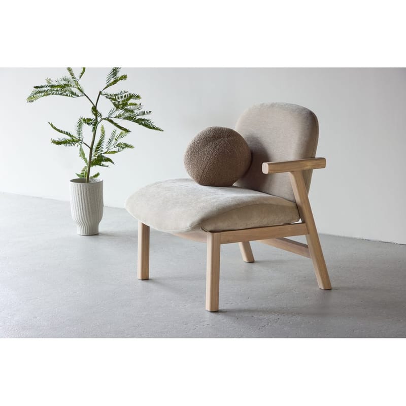 Rile Lenestol - Beige - Møbler - Stoler - Lenestoler - Lenestol uten armlene