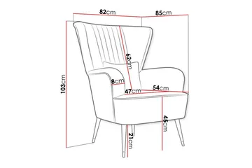 Rushmore Fåtölj beige - Møbler - Stoler - Lenestoler