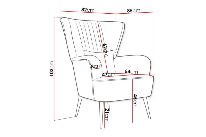 Rushmore Fåtölj beige - Møbler - Stoler - Lenestoler