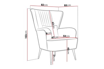 Rushmore Fåtölj beige - Møbler - Stoler - Lenestoler