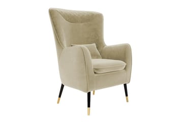 Rushmore Fåtölj Beige/Black - Møbler - Stoler - Lenestoler