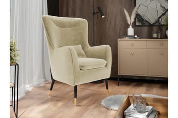 Rushmore Fåtölj Beige/Black - Møbler - Stoler - Lenestoler