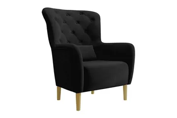 Rushmore Fåtölj Black - Møbler - Stoler - Lenestoler