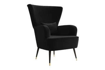 Rushmore Fåtölj Black - Møbler - Stoler - Lenestoler