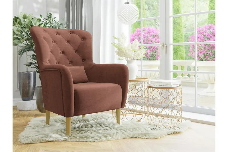 Rushmore Fåtölj Brown - Møbler - Stoler - Lenestoler