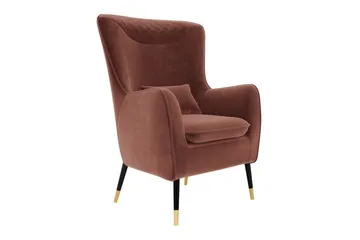 Rushmore Fåtölj Brown/Black - Møbler - Stoler - Lenestoler