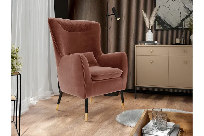 Rushmore Fåtölj Brown/Black - Møbler - Stoler - Lenestoler