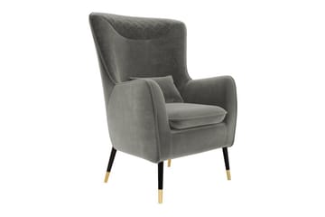 Rushmore Fåtölj Grey/Black - Møbler - Stoler - Lenestoler