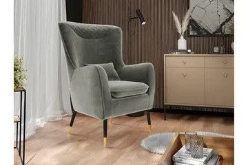 Rushmore Fåtölj Grey/Black - Møbler - Stoler - Lenestoler