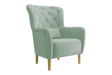 Rushmore Fåtölj Light green/Green/Mint - Møbler - Stoler - Lenestoler