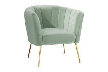 Rushmore Fåtölj Light green/Green/Mint - Møbler - Stoler - Lenestoler