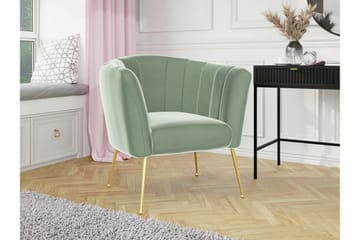 Rushmore Fåtölj Light green/Green/Mint - Møbler - Stoler - Lenestoler