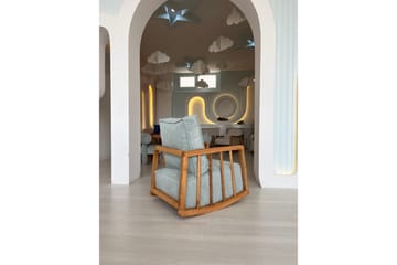 Sallanan Lenestol - Blå - Møbler - Barnemøbler - Barnestol - Gynestol barn