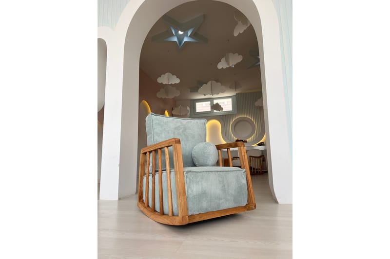 Sallanan Lenestol, Blå