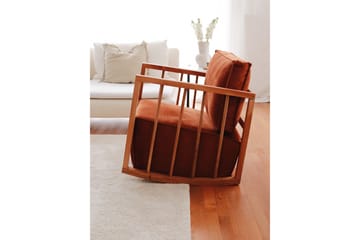 Sallanan Lenestol - Brun - Møbler - Barnemøbler - Barnestol - Gynestol barn