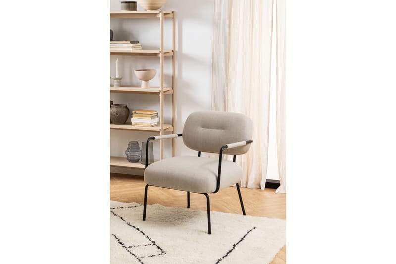 Saori Loungestol - Beige - Møbler - Stoler - Lenestoler