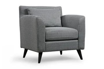 Selder Lenestol - Mønstrete/Svart - Møbler - Stoler - Lenestoler