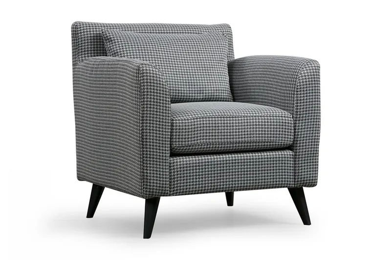 Selder Lenestol, Mønstrete/Svart