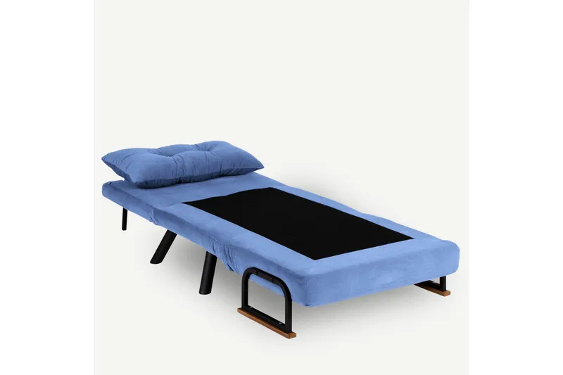 Alfredton Sovelenestol 175x60 cm - Blå - Møbler - Stoler - Lenestoler - Sengestol