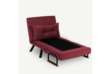 Alfredton Sovelenestol 175x60 cm - Rød - Møbler - Stoler - Lenestoler - Sengestol