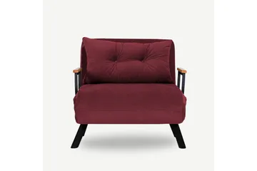 Alfredton Sovelenestol 175x60 cm - Rød - Møbler - Stoler - Lenestoler - Sengestol