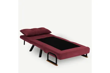 Alfredton Sovelenestol 175x60 cm - Rød - Møbler - Stoler - Lenestoler - Sengestol