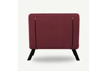 Alfredton Sovelenestol 175x60 cm - Rød - Møbler - Stoler - Lenestoler - Sengestol